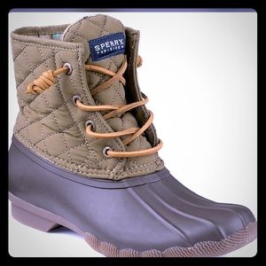 Sperry Saltwater Quilted Duck Boots